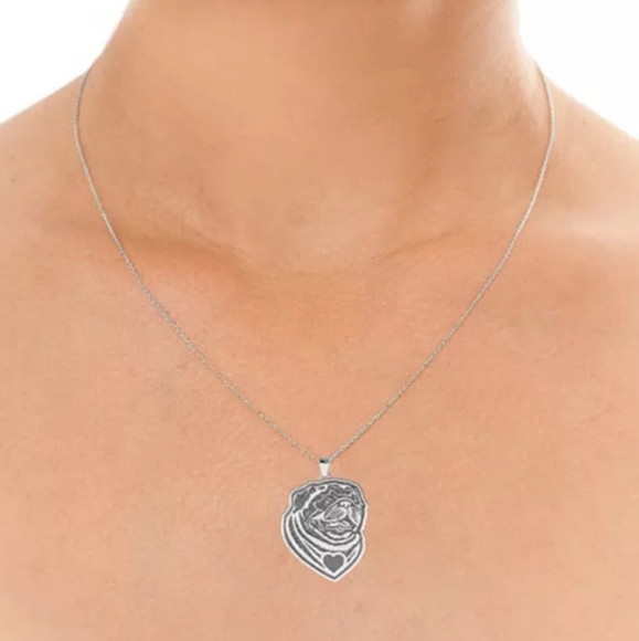 2/$20 PUG 🐕 DOG LOVER NECKLACE ❤️ UNISEX - Picture 2 of 4